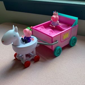 Peppa pig carriage